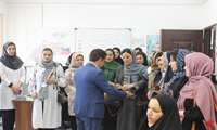 بازدید سرپرست مرکز بهداشت بجنورد از مرکز خدمات جامع سلامت باقرخان